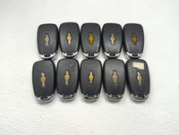 Lot of 10 Chevrolet Keyless Entry Remote Fob MIXED FCC IDS MIXED PART - Oemusedautoparts1.com