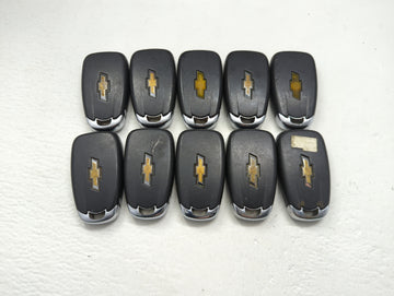 Lot of 10 Chevrolet Keyless Entry Remote Fob MIXED FCC IDS MIXED PART