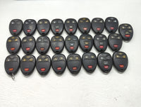 Lot of 25 Chevrolet Keyless Entry Remote Fob MIXED FCC IDS MIXED PART - Oemusedautoparts1.com