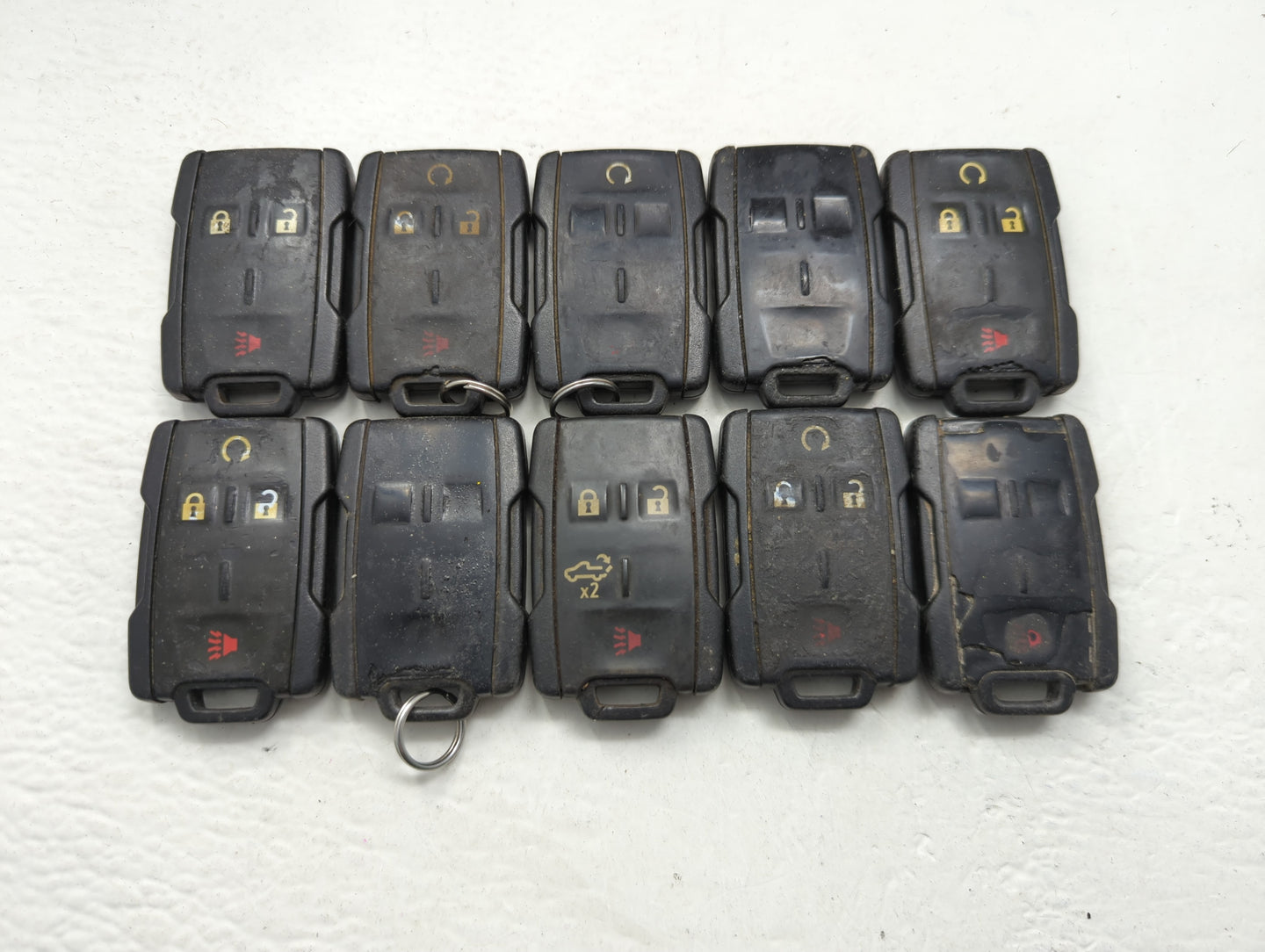 Lot of 10 Chevrolet Keyless Entry Remote Fob M3N-32337100 | - Oemusedautoparts1.com