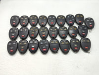 Lot of 25 Chevrolet Keyless Entry Remote Fob MIXED FCC IDS MIXED PART - Oemusedautoparts1.com