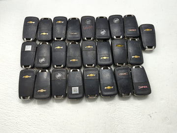 Lot of 25 Chevrolet Keyless Entry Remote Fob MIXED FCC IDS MIXED PART