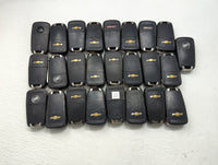 Lot of 25 Chevrolet Keyless Entry Remote Fob MIXED FCC IDS MIXED PART - Oemusedautoparts1.com