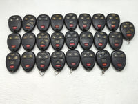 Lot of 25 Chevrolet Keyless Entry Remote Fob OUC60221 - Oemusedautoparts1.com