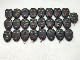 compare product Lot of 25 Chevrolet Keyless Entry Remote Fob OUC60221