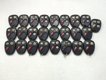 Lot of 25 Chevrolet Keyless Entry Remote Fob MYT3X689B | LHJ011 | - Oemusedautoparts1.com