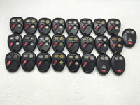 Lot of 25 Chevrolet Keyless Entry Remote Fob MIXED FCC IDS MIXED PART - Oemusedautoparts1.com