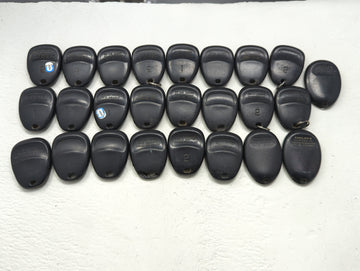 Lot of 25 Chevrolet Keyless Entry Remote Fob MIXED FCC IDS MIXED PART
