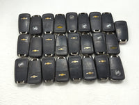 Lot of 25 Chevrolet Keyless Entry Remote Fob MIXED FCC IDS MIXED PART - Oemusedautoparts1.com