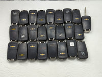 Lot of 25 Chevrolet Keyless Entry Remote Fob MIXED FCC IDS MIXED PART - Oemusedautoparts1.com