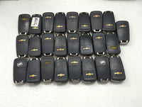 Lot of 25 Chevrolet Keyless Entry Remote Fob KR55WK50073 | OHT01060512 - Oemusedautoparts1.com