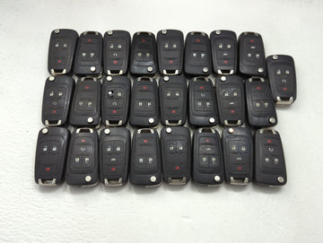 Lot of 25 Chevrolet Keyless Entry Remote Fob AVL-B01T1AC MIXED PART - Oemusedautoparts1.com