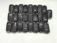 Lot of 25 Chevrolet Keyless Entry Remote Fob AVL-B01T1AC MIXED PART - Oemusedautoparts1.com