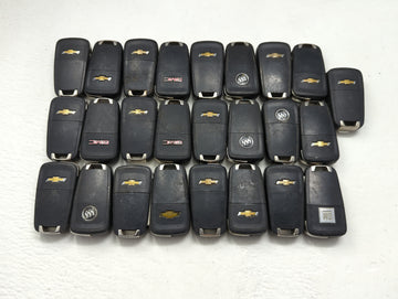 Lot of 25 Chevrolet Keyless Entry Remote Fob AVL-B01T1AC | OHT01060512