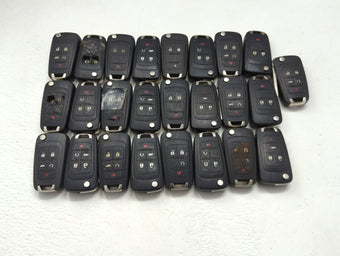 compare product Lot of 25 Chevrolet Keyless Entry Remote Fob OHT01060512 MIXED PART