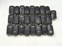 Lot of 25 Chevrolet Keyless Entry Remote Fob OHT01060512 MIXED PART - Oemusedautoparts1.com