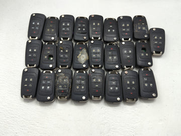 Lot of 25 Chevrolet Keyless Entry Remote Fob MIXED FCC IDS MIXED PART - Oemusedautoparts1.com