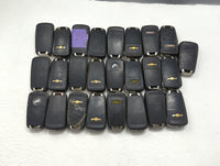 Lot of 25 Chevrolet Keyless Entry Remote Fob MIXED FCC IDS MIXED PART - Oemusedautoparts1.com