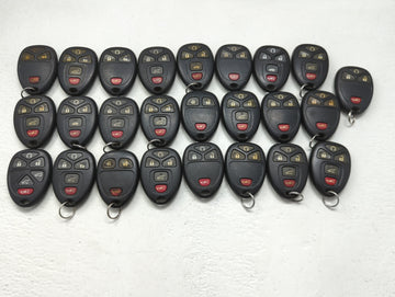 Lot of 25 Chevrolet Keyless Entry Remote Fob OUC60221 MIXED PART NUMBERS - Oemusedautoparts1.com
