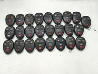 Lot of 25 Chevrolet Keyless Entry Remote Fob MIXED FCC IDS MIXED PART - Oemusedautoparts1.com