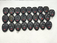 Lot of 25 Chevrolet Keyless Entry Remote Fob MIXED FCC IDS MIXED PART - Oemusedautoparts1.com