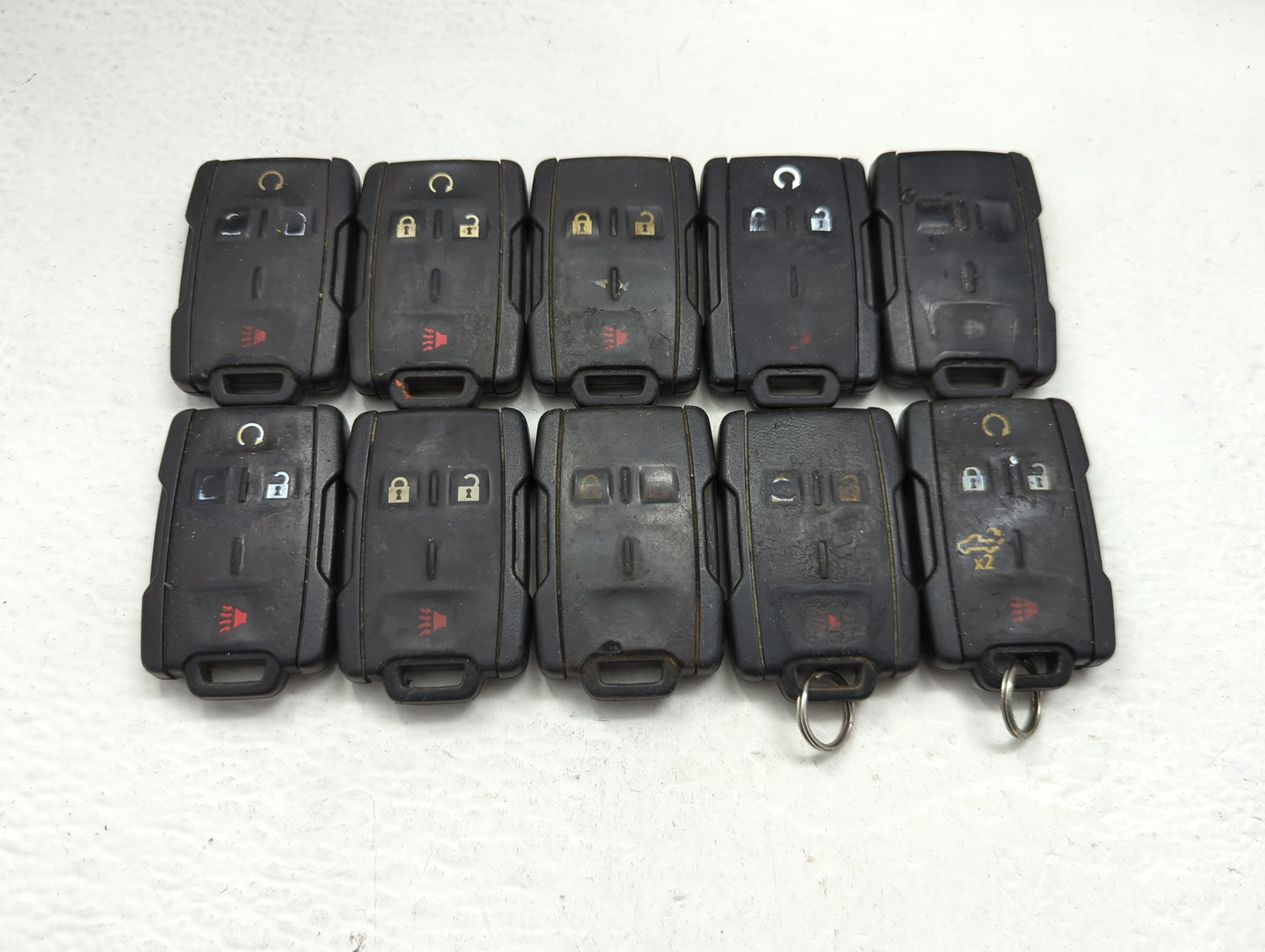 Lot of 10 Chevrolet Keyless Entry Remote Fob M3N-32337100 | - Oemusedautoparts1.com
