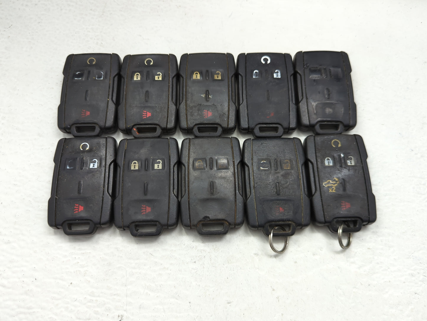 Lot of 10 Chevrolet Keyless Entry Remote Fob M3N-32337100 | - Oemusedautoparts1.com