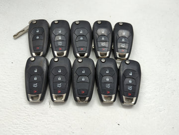 Lot of 10 Chevrolet Keyless Entry Remote Fob LXP-T004 | LXP-T003 MIXED - Oemusedautoparts1.com