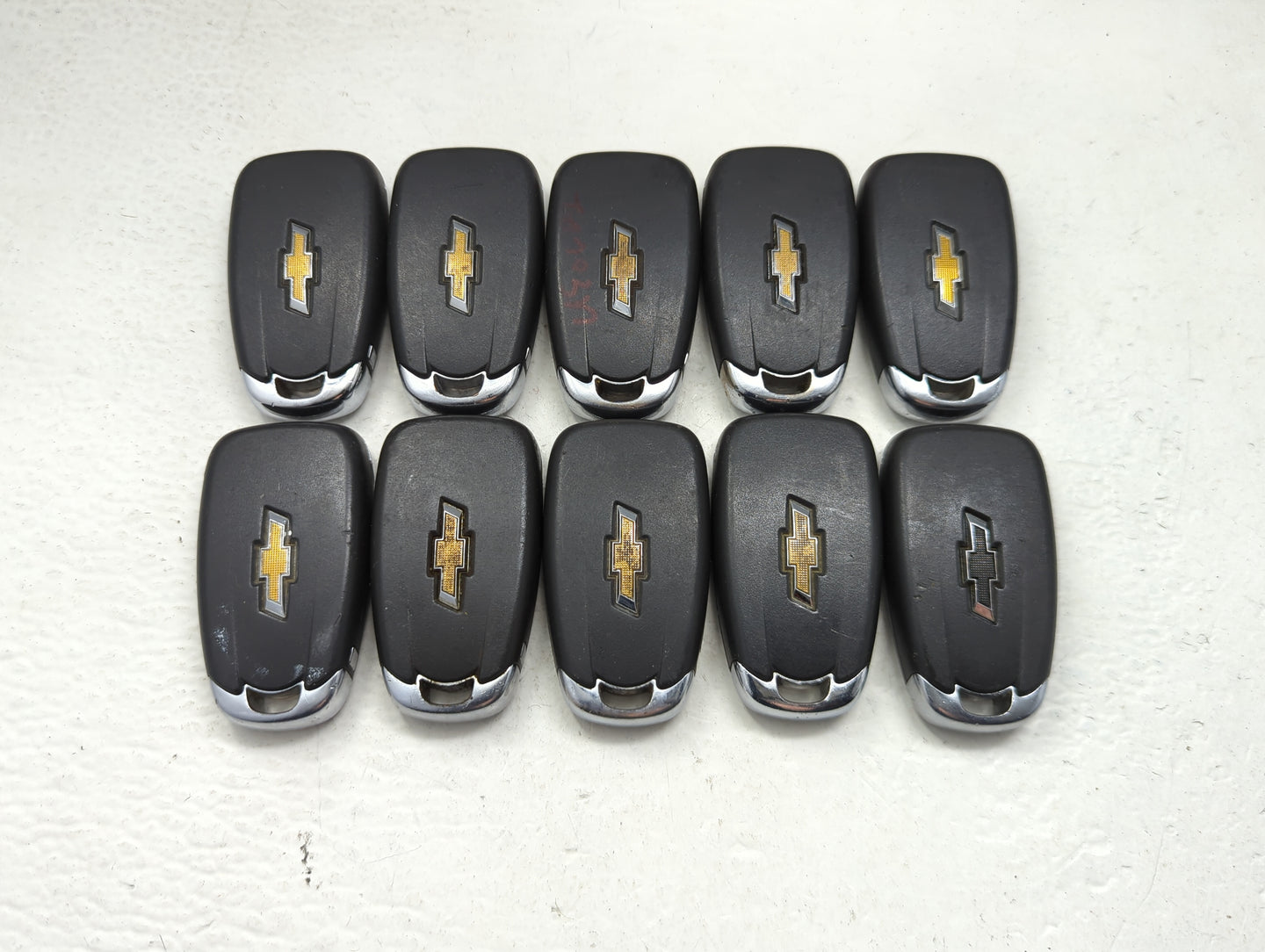 Lot of 10 Chevrolet Keyless Entry Remote Fob HYQ4ES | HYQ4EA MIXED PART - Oemusedautoparts1.com