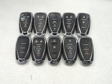 Lot of 10 Chevrolet Keyless Entry Remote Fob HYQ4EA | HYQ4AS MIXED PART - Oemusedautoparts1.com