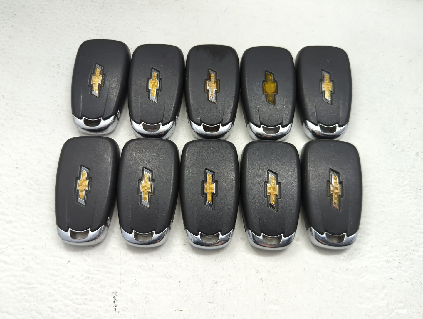 Lot of 10 Chevrolet Keyless Entry Remote Fob HYQ4EA | HYQ4AS MIXED PART - Oemusedautoparts1.com