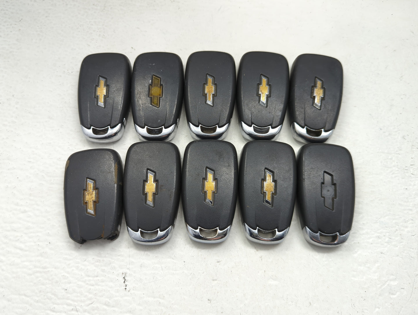 Lot of 10 Chevrolet Keyless Entry Remote Fob HYQ4EA MIXED PART NUMBERS - Oemusedautoparts1.com