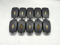 Lot of 10 Chevrolet Keyless Entry Remote Fob HYQ4EA MIXED PART NUMBERS - Oemusedautoparts1.com