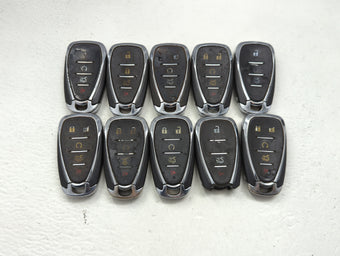 compare product Lot of 10 Chevrolet Keyless Entry Remote Fob HYQ4EA MIXED PART NUMBERS
