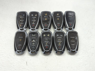 Lot of 10 Chevrolet Keyless Entry Remote Fob HYQ4AA MIXED PART NUMBERS - Oemusedautoparts1.com