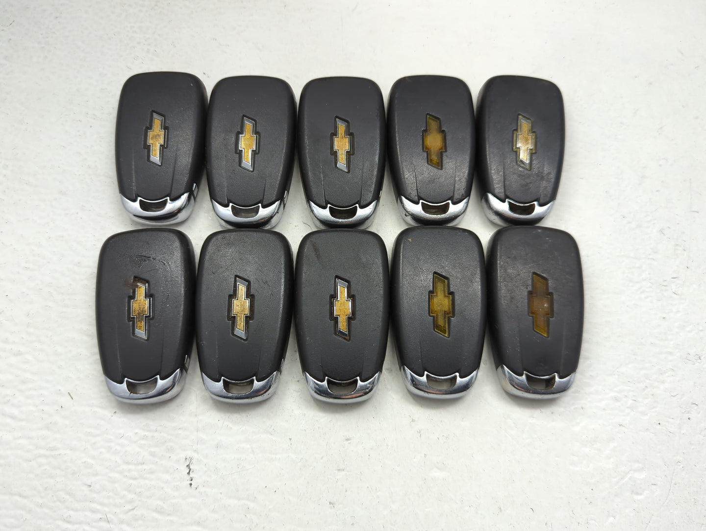 Lot of 10 Chevrolet Keyless Entry Remote Fob HYQ4AA MIXED PART NUMBERS - Oemusedautoparts1.com
