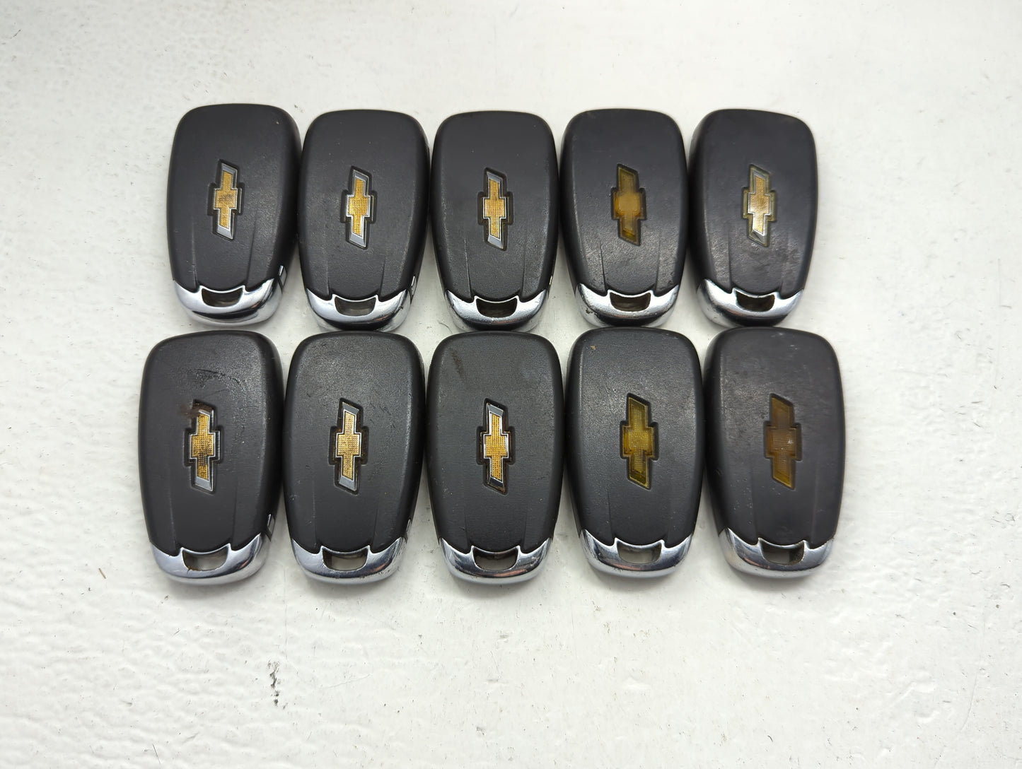 Lot of 10 Chevrolet Keyless Entry Remote Fob HYQ4AA MIXED PART NUMBERS - Oemusedautoparts1.com