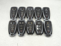 Lot of 10 Chevrolet Keyless Entry Remote Fob HYQ4AA MIXED PART NUMBERS - Oemusedautoparts1.com