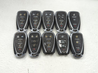 compare product Lot of 10 Chevrolet Keyless Entry Remote Fob HYQ4AA MIXED PART NUMBERS