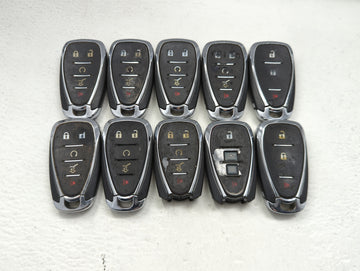 Lot of 10 Chevrolet Keyless Entry Remote Fob HYQ4AA MIXED PART NUMBERS - Oemusedautoparts1.com