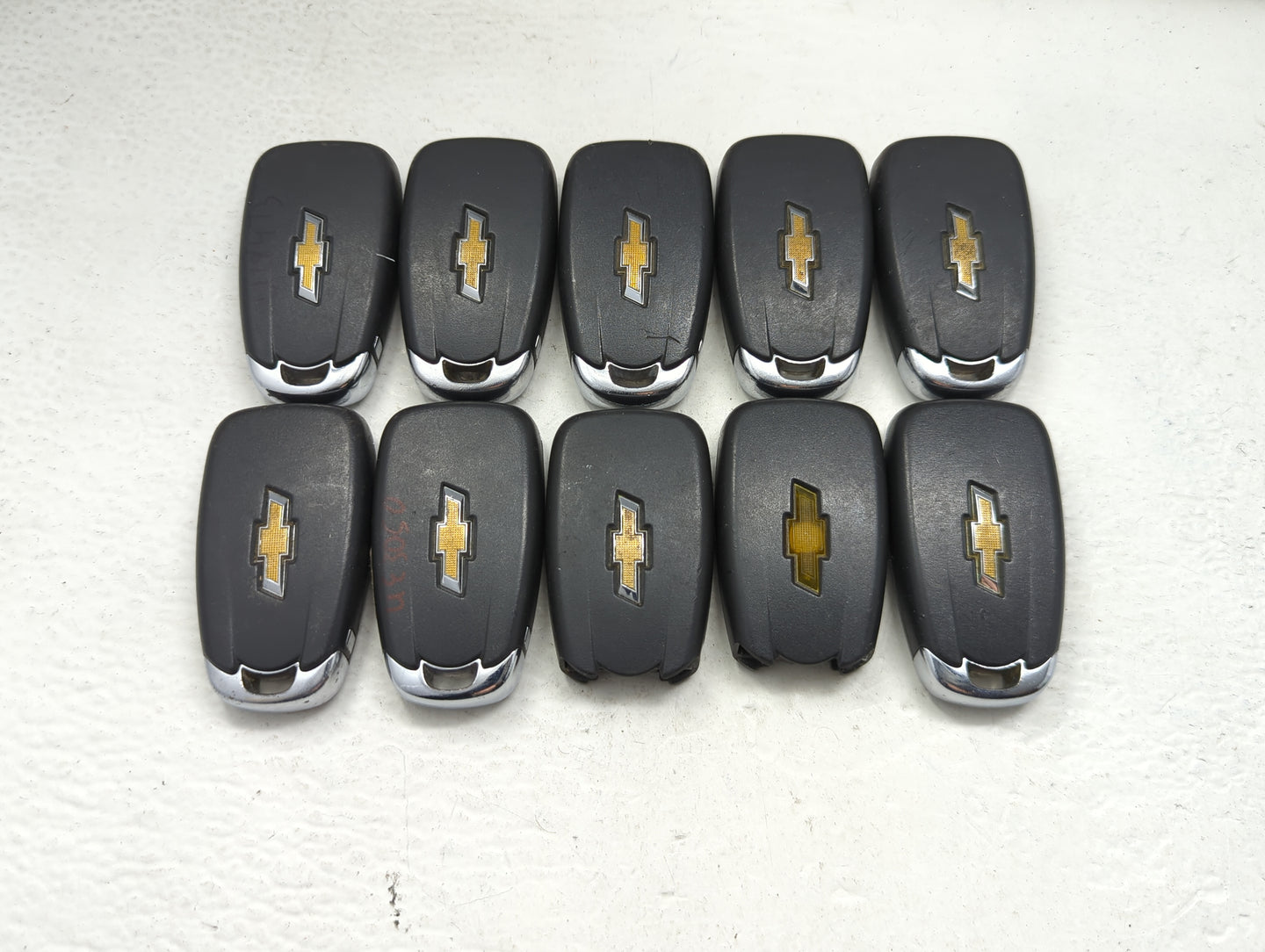 Lot of 10 Chevrolet Keyless Entry Remote Fob HYQ4AA MIXED PART NUMBERS - Oemusedautoparts1.com