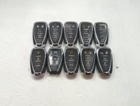 Lot of 10 Chevrolet Keyless Entry Remote Fob MIXED FCC IDS MIXED PART 1476125 - Oemusedautoparts1.com