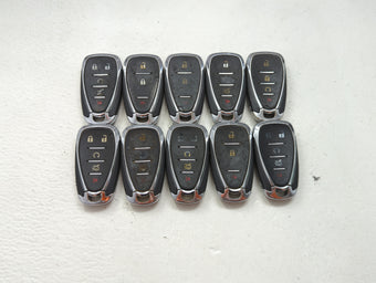 compare product Lot of 10 Chevrolet Keyless Entry Remote Fob MIXED FCC IDS MIXED PART 1476126