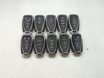 Lot of 10 Chevrolet Keyless Entry Remote Fob MIXED FCC IDS MIXED PART 1476126 - Oemusedautoparts1.com