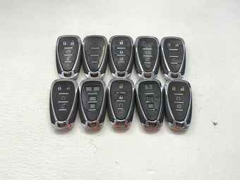 compare product Lot of 10 Chevrolet Keyless Entry Remote Fob MIXED FCC IDS MIXED PART 1476127