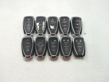 Lot of 10 Chevrolet Keyless Entry Remote Fob MIXED FCC IDS MIXED PART 1476128 - Oemusedautoparts1.com