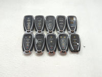Lot of 10 Chevrolet Keyless Entry Remote Fob MIXED FCC IDS MIXED PART 1476130 - Oemusedautoparts1.com