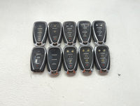 Lot of 10 Chevrolet Keyless Entry Remote Fob MIXED FCC IDS MIXED PART 1476141 - Oemusedautoparts1.com