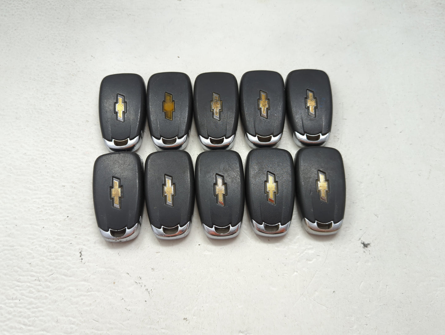 Lot of 10 Chevrolet Keyless Entry Remote Fob MIXED FCC IDS MIXED PART 1476143 - Oemusedautoparts1.com