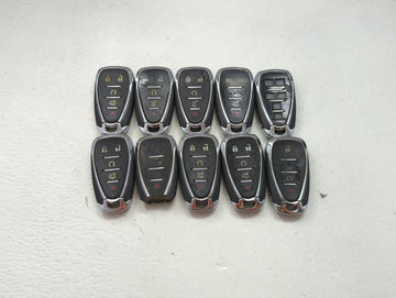 Lot of 10 Chevrolet Keyless Entry Remote Fob MIXED FCC IDS MIXED PART 1476144 - Oemusedautoparts1.com